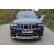 Защита передняя двойная 76-42 мм ТСС для Jeep Grand Cherokee 2013-2021
