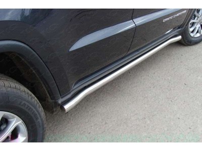 Пороги труба 60 мм для Jeep Grand Cherokee № GRCHER13-07