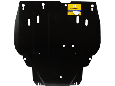 Усиленная защита картера двигателя, КПП (2 мм, сталь) для Dodge Grand Caravan 2007-2010, 2010-2020, Chrysler Town&Country 2007-2010, 2010-2016 №00310