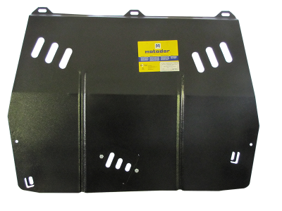 Защита картера и КПП Мотодор сталь 2 мм для Renault Laguna 3 № 01703