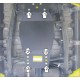 Защита раздаточной коробки Мотодор сталь 3 мм для Mitsubishi L200 2006-2015 11309