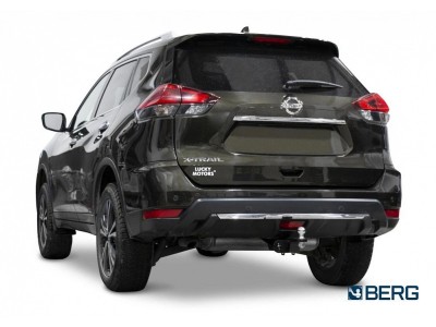 Фаркоп для Nissan X-Trail T32 2015-2022 съемное крепление шара под американский квадрат