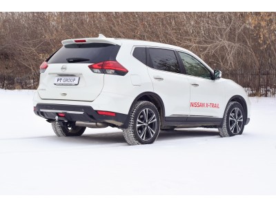 Фаркоп для Nissan X-Trail T32 2014-2022 съемное крепление шара под американский квадрат