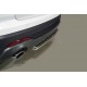 Защита задняя 42,4 мм ТСС для Changan CS35 Plus 2WD 1.5T I Рестайлинг 2021 – н.в.