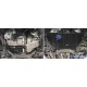 Защита картера + КПП+ комплект крепежа, Rival, Сталь для Changan CS 35 Plus, V-1,4, Робот, 2023-н.в.