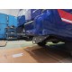 Фаркоп для Isuzu D-MAX 2021-н.в. съемное крепление шара под американский квадрат