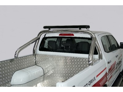 Защита кузова 76,1 мм со светодиодной фарой для Isuzu D-Max 2019 – н.в. ISDMAX19-29
