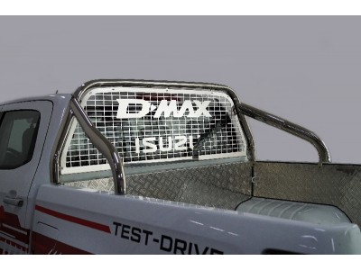 Защита кузова и заднего стекла 75х42 мм для Isuzu D-Max 2019 – н.в. ISDMAX19-37