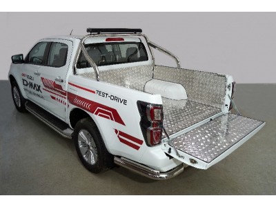 Защитный алюминиевый вкладыш в кузов автомобиля (комплект) для Isuzu D-Max 2019 – н.в. ISDMAX19-47