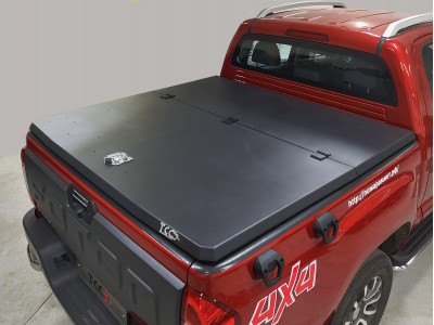 Крышка кузова (алюминий Premium Black) для Foton Tunland G7 2.0 Diesel АКПП 4WD 2024-н.в. №FOTTUNG724-03