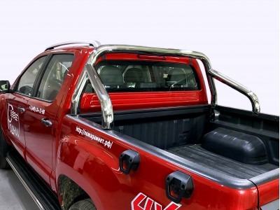 Защита кузова 76,1 мм для Foton Tunland G7 2.0 Diesel АКПП 4WD 2024-н.в. №FOTTUNG724-24