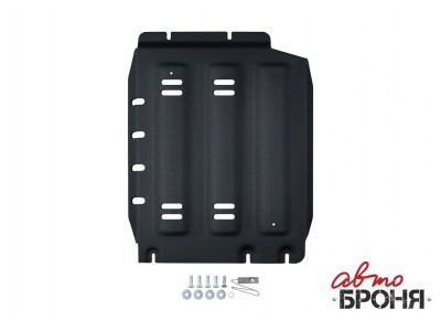 Защита КПП+ комплект крепежа, АвтоБРОНЯ, Сталь для Tank 300,  V-2.0, АКПП, полный, 2023-н.в.; Tank 500, V-3.0, АКПП, 4WD, 2023-н.в. №111.04803.1