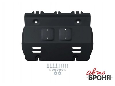 Защита радиатора + комплект метизов, АвтоБРОНЯ, Сталь для Tank 300, V-2.0, АКПП, полный, 2023-н.в.;Tank 500, V-3.0, V-2.0, АКПП, 4WD, 2023-н.в. №111.04801.1