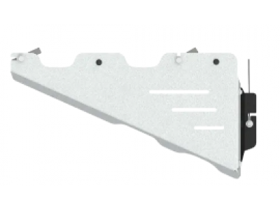 Защита РК (4 мм, алюминий) для Tank 300 2023-н.в. (V = 2.0 AT 4WD), Tank 500 2023-н.в. (V = 3.0 AT 4WD) №56.5334