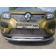 Защита переднего бампера 60 мм ТСС для Renault Sandero Stepway 2014-2018/2018-2022