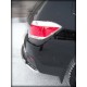 Защита заднего бампера радиусная двойная d-60+53 для Toyota Highlander 2010-2013