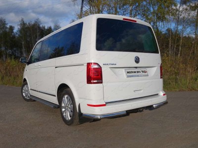 Защита задняя уголки 60 мм для Volkswagen Multivan T6 № VWMULT15-15