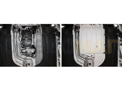 Защита КПП Rival Rival на полный привод для BMW 3 2018-2021