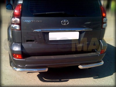 Защита задняя уголки 76 мм для Toyota Land Cruiser 200 № LCN2012_8.1
