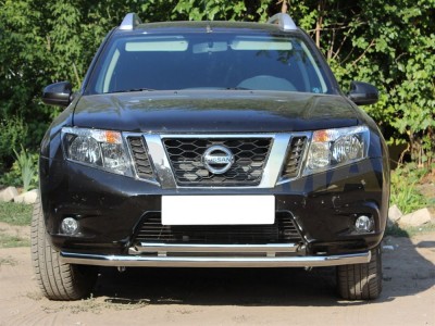 Защита передняя двойная 60-53 мм для Nissan Terrano № NT14_1.2