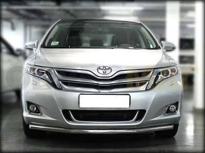 Защита переднего бампера 53 мм с подгибами для Toyota Venza № TV13_1