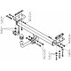 Фаркоп с оцинк. шаром для Chery Tiggo 7 Pro 2020-2024, Xcite X-Cross 7 2024-н.в., Chery Tiggo 7 Pro Max 2022-2024, 2024-н.в., Exeed LX 2022-н.в. крепление шара на двух болтах