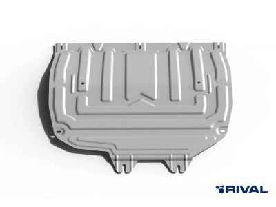 Защита картера + КПП (алюминий) для Chery Tiggo 4 2019-2023 , Chery Tiggo 7 2019-2020 , Chery Tiggo 7 Pro 2020-н.в. (V - 1.5), Xcite X-Cross 7 2024-н.в., Chery Tiggo 7 Pro Max 2022-н.в.,Chery Tiggo 8 2020-н.в. №333.0920.2