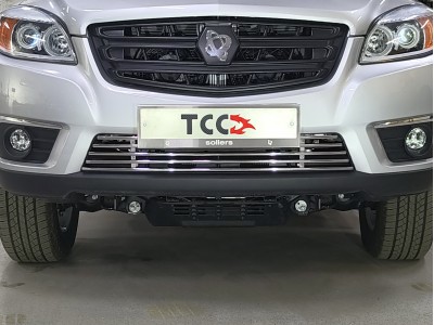 Решетка радиатора 12 мм для Sollers ST6 2023-н.в. №SOLST623-13