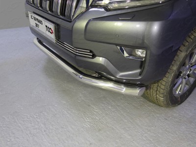 Защита переднего бампера 76 мм для Toyota Land Cruiser Prado 150 № TOYLC15017-13