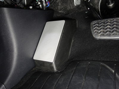 Накладка площадки левой ноги алюминий 4мм для Toyota Land Cruiser Prado 150 № TOYLC15017-20