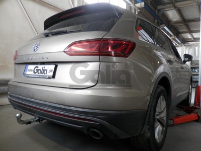 Фаркоп оцинкованный для Volkswagen Touareg 2018-н.в. условно-съемное крепление шара