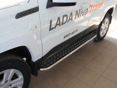 Пороги с листом d-53 для Niva Travel 2020 – н.в. NVT_2