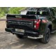 Защита задняя (уголки двойные) 76,1/42,4 мм для Foton Tunland V9 2.0 Diesel АКПП 4WD 2025-н.в.