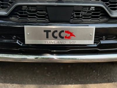 Рамка номерного знака (комплект) для Foton Tunland V9 2025-н.в. №FOTTUNV9-03RN