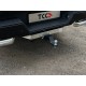 Фаркоп (шар E нерж., надпись Tunland V9) для Foton Tunland V9 2.0 Diesel АКПП 4WD 2025-н.в.
