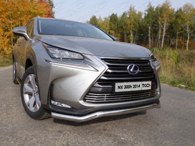 Защита переднего бампера кенгурин 60 мм для Lexus NX-300h № LEXNX300H14-02