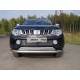 Защита переднего бампера 76 мм ТСС для Mitsubishi L200 2015-2019