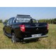 Защита кузова пикапа и заднего стекла с фарой 76 мм ТСС для Mitsubishi L200 2015-2019