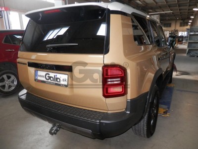 Фаркоп оцинкованный для Toyota Land Cruiser J250 2023-н.в., Lexus GX J250 2023-н.в. условно-съемное крепление шара