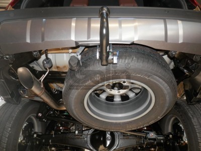 Фаркоп оцинкованный для Toyota Land Cruiser J250 2023-н.в., Lexus GX J250 2023-н.в. условно-съемное крепление шара