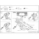 Фаркоп оцинкованный для Toyota Land Cruiser J250 2023-н.в., Lexus GX J250 2023-н.в. условно-съемное крепление шара