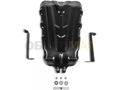 Защита редуктора Автоброня, сталь 2 мм для Nissan Terrano/Renault Duster/Arkana/Kaptur/Arkana № 111.04737.1