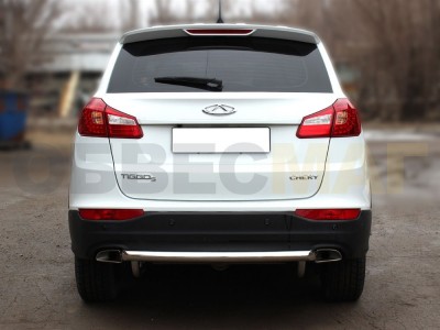 Защита заднего бампера 60 мм для Chery Tiggo 5 № CHT14_3