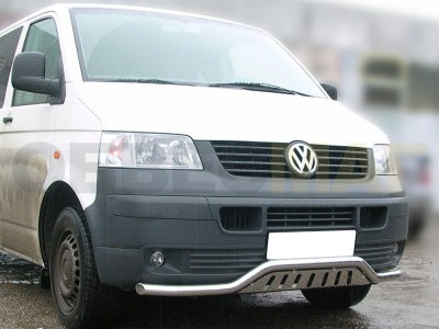 Защита переднего бампера Сити Гард для Volkswagen T5 № WLT5 1
