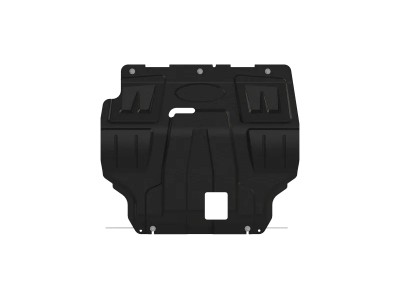 Защита картера двигателя, КПП (2 мм, сталь) для Geely Atlas Pro 2021-н.в. (V = 1.5T AT FWD) №28.5044