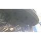 Защита картера двигателя, КПП (2 мм, сталь) для Hyundai Tucson 2018-2021 (V = 1.6 AT AWD; 2.0d AT AWD; 2.0 AT AWD; 2.0 AT FWD), Kia Sportage 2018-2022 (V = 2.4 AT; 2.0 CRDi AT)