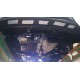 Защита картера двигателя, КПП (2 мм, сталь) для Hyundai Tucson 2018-2021 (V = 1.6 AT AWD; 2.0d AT AWD; 2.0 AT AWD; 2.0 AT FWD), Kia Sportage 2018-2022 (V = 2.4 AT; 2.0 CRDi AT)