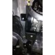 Защита картера двигателя, КПП (2 мм, сталь) для Hyundai Tucson 2018-2021 (V = 1.6 AT AWD; 2.0d AT AWD; 2.0 AT AWD; 2.0 AT FWD), Kia Sportage 2018-2022 (V = 2.4 AT; 2.0 CRDi AT)