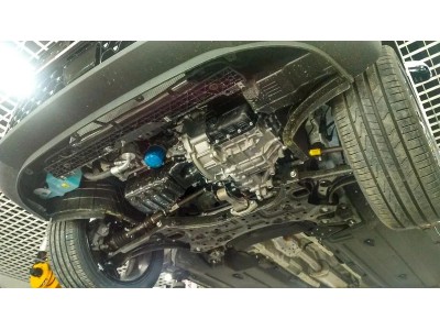 Защита картера и КПП Шериф сталь 2,5 мм для KIA Soul/Seltos 2019 – н.в.