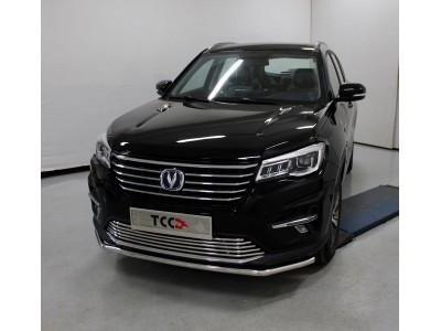 Защита переднего бампера 42 мм для Changan CS75 № CHANCS7520-30